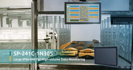 ARBOR SP-241C-1N305: A Rugged 23.8” Fanless Panel PC Powered by Intel Alder Lake-N